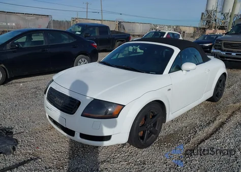 2002 Audi Tt 1.8L z USA, uszkodzony, nr VIN TRUUT28N921017855